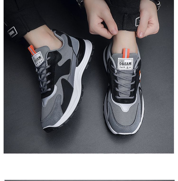 Men's Casual Mesh Sneaker Thin Breathable Running Shoes foto 4