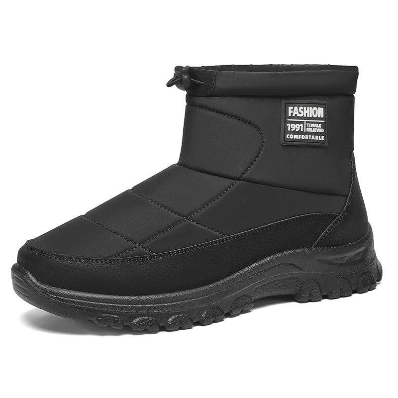 Men's Cotton-padded Shoes High-top With Velvet Thick foto 2