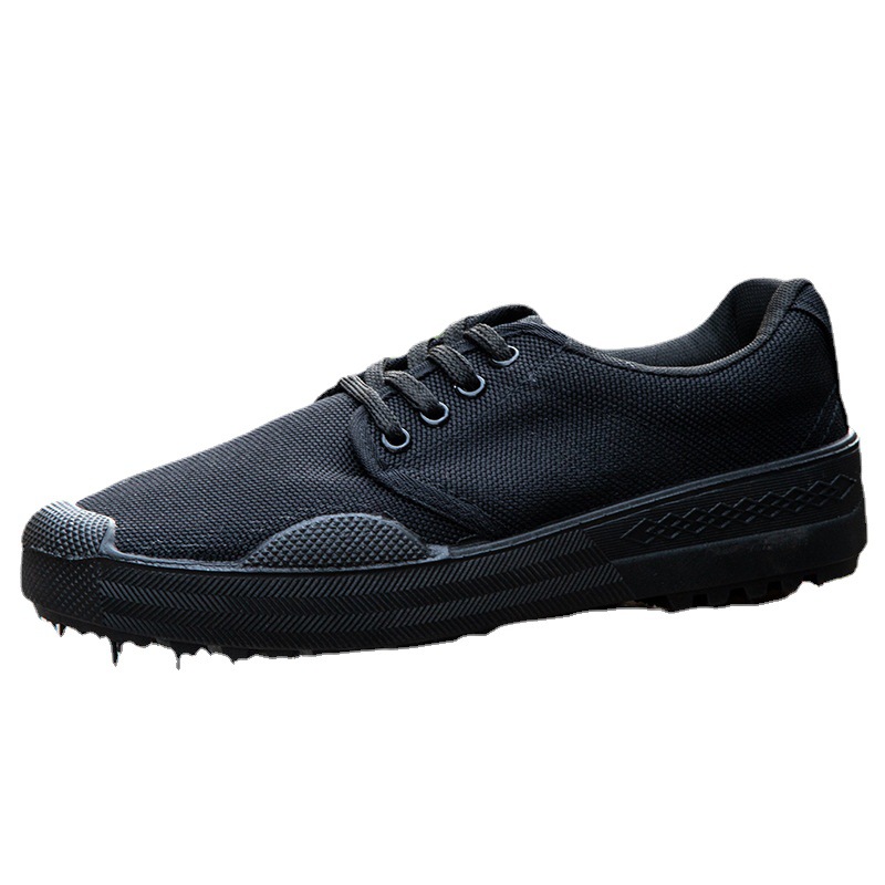 Military Training Work Shoes Outdoor Farmland Rubber Yellow Sneaker foto 2