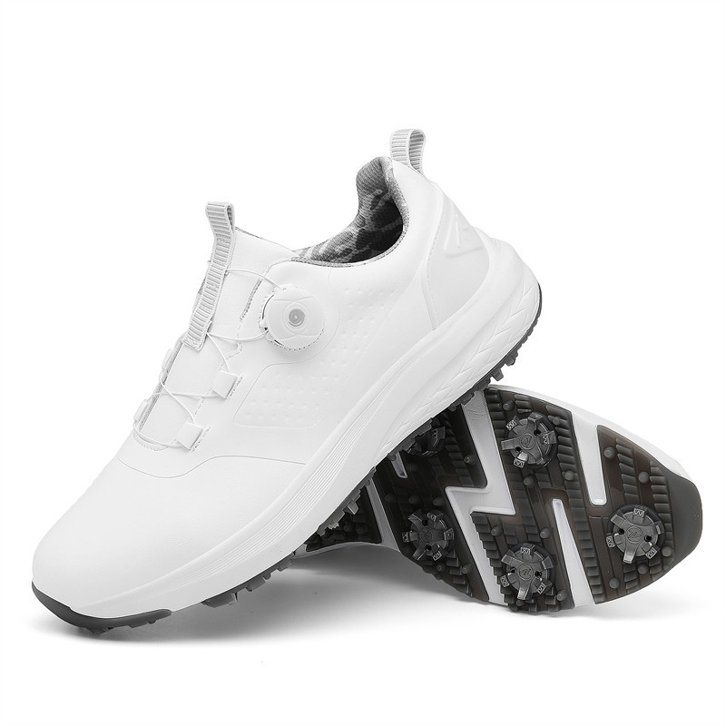 Golf Shoe Couple Waterproof Track Spikes Shoes foto 3