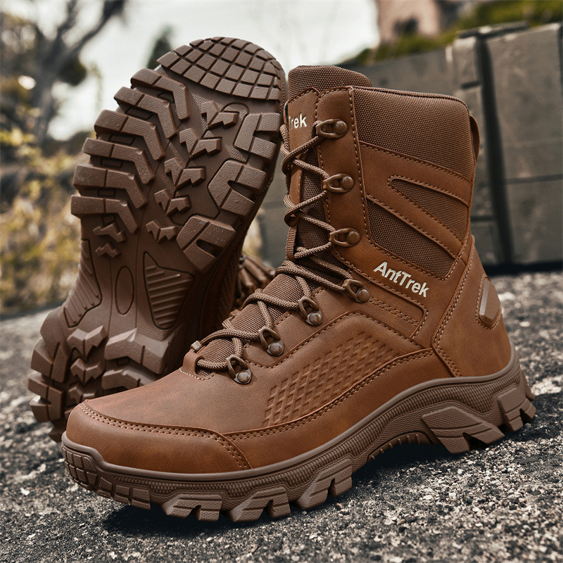 New-style Large-size Mens Outdoor Durable Casual Sports Hiking Boots foto 2