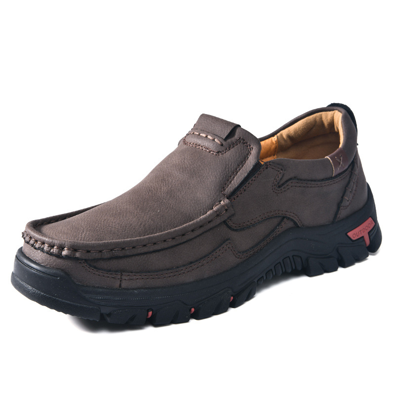 Men's Plus Size Casual Loafers Non-slip Breathable Latex Insole foto 3