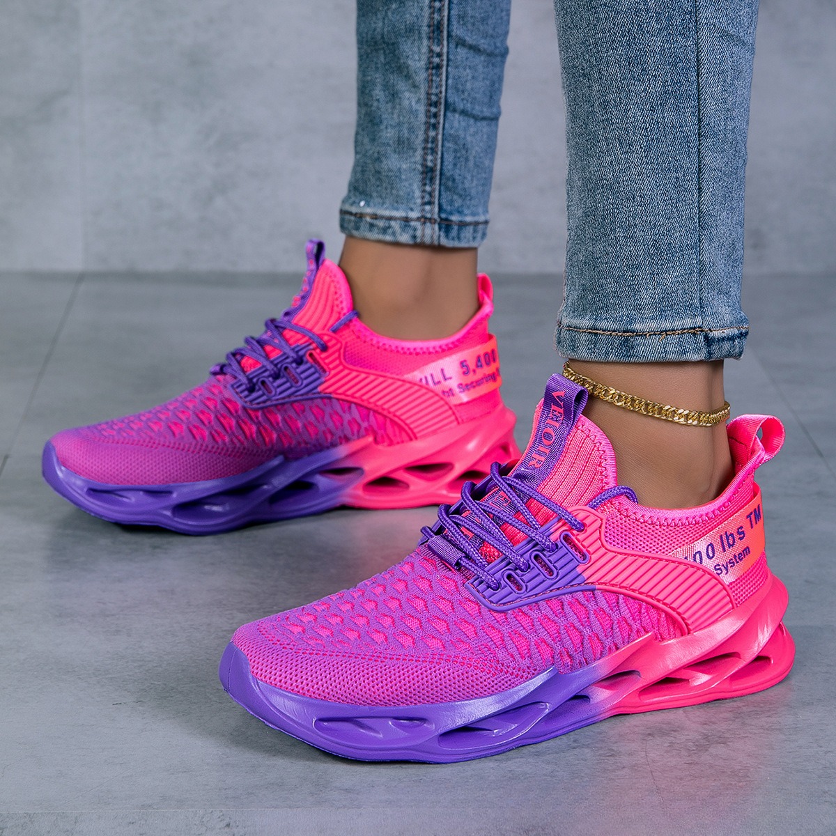 Women's Casual Sporty Outdoor Fashionable Versatile Running Shoes foto 2