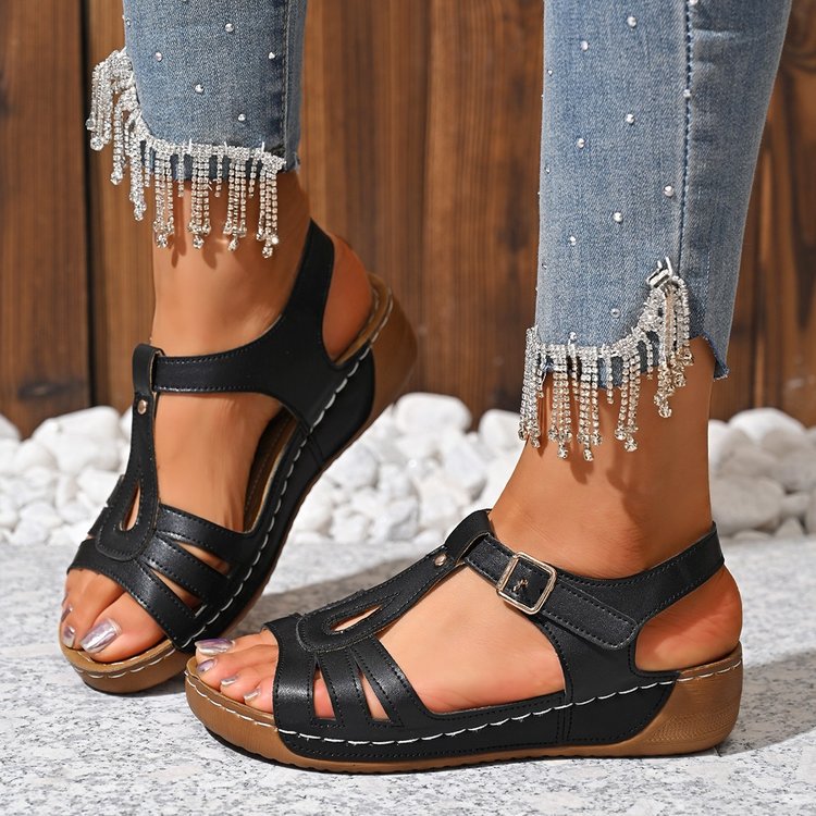Women's Fashionable All-match Buckle Casual Sandals foto 2