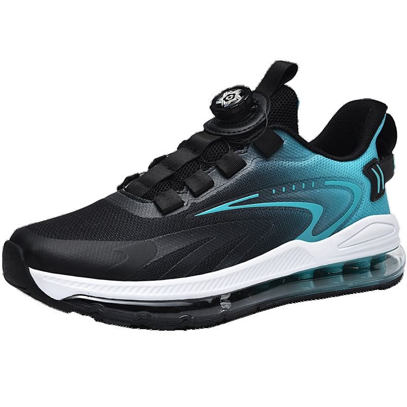 Rotating Buckle Full Palm Flying Woven Air Cushion Sneaker foto 5