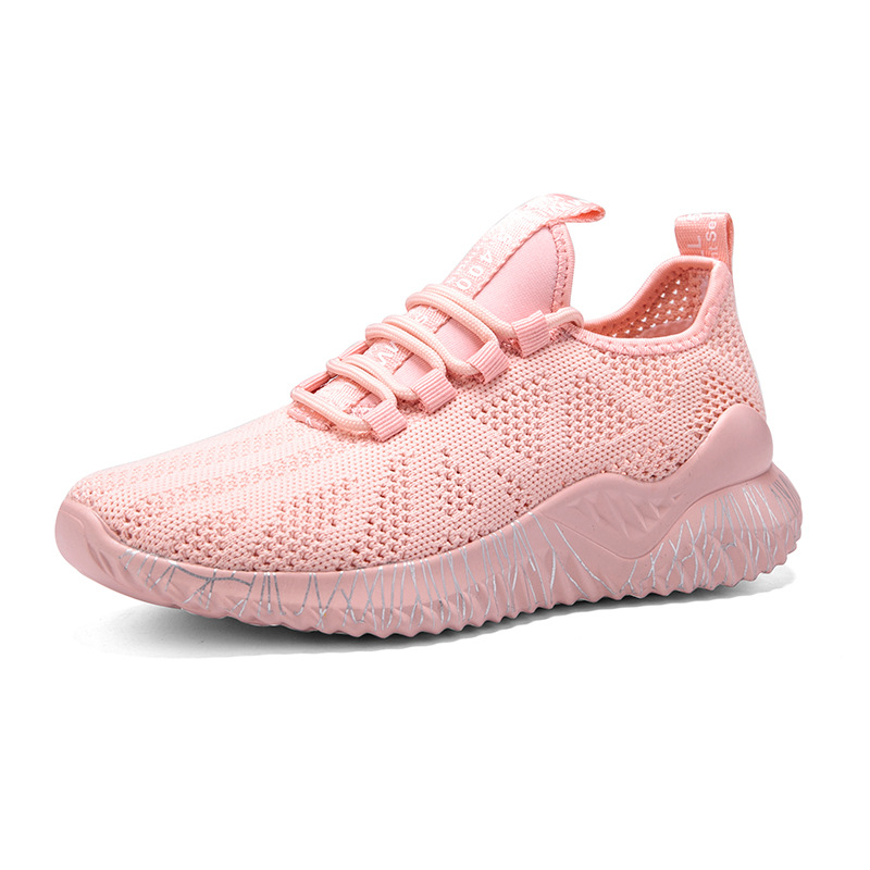 Men's Hollow-out Fly Knit Couple Casual Shoes foto 2