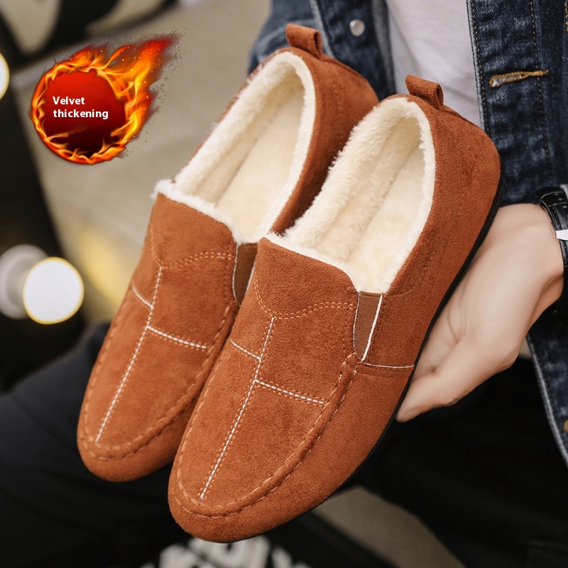 All-matching Fleece-lined Warm Men's Casual Shoes foto 4