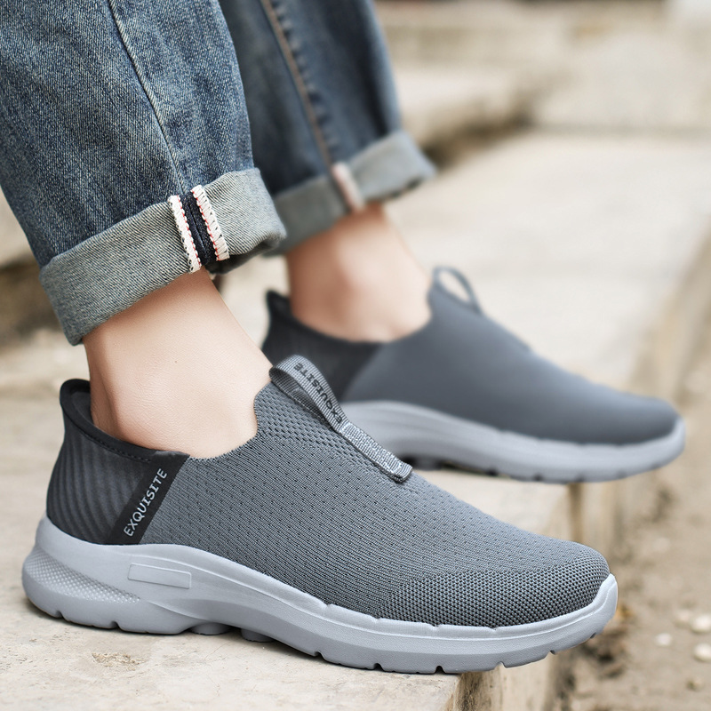 Summer Plus Size Mesh Men's Breathable Shoes foto 5
