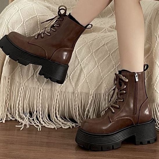 Fashionable Casual Thick-soled Non-slip Boots foto 4