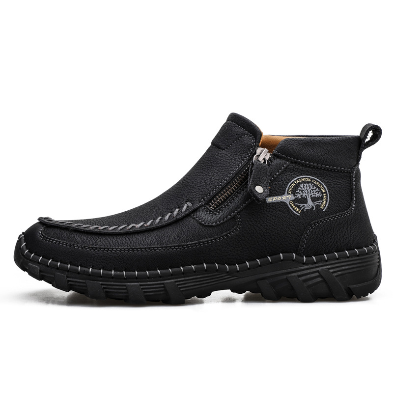 Hand-stitched Casual Cotton-lined Dr Martens Boots For Fall And Winter foto 3