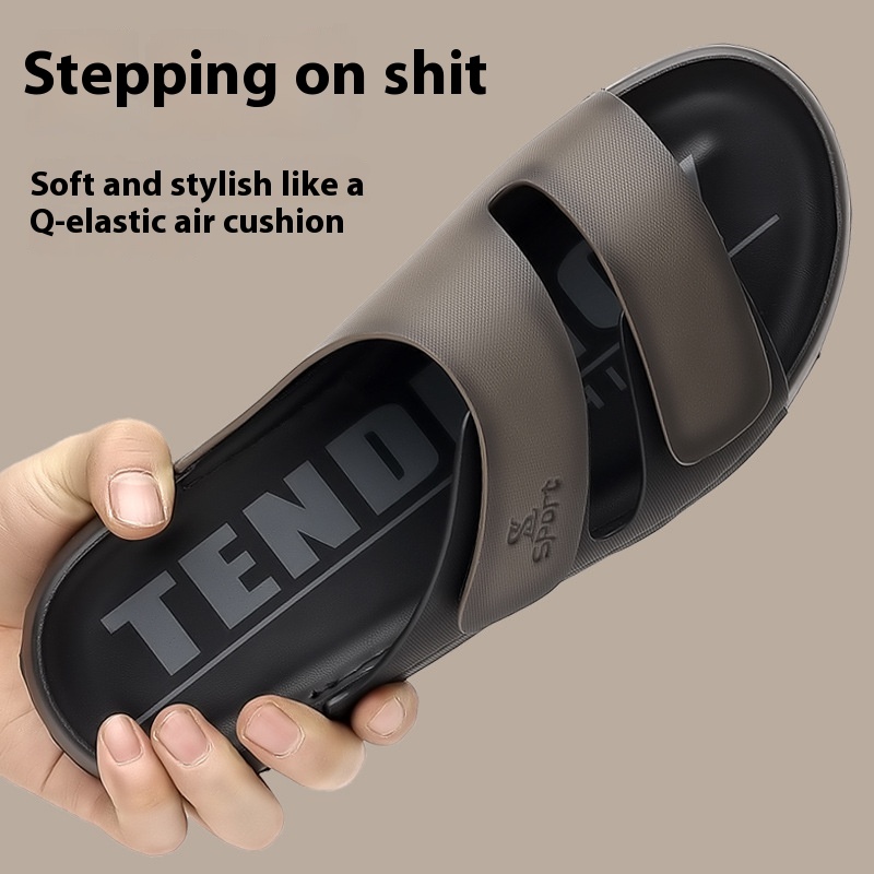 Outdoor Slippers Men's Non-slip Casual Adjustable Color Matching Slippers foto 2