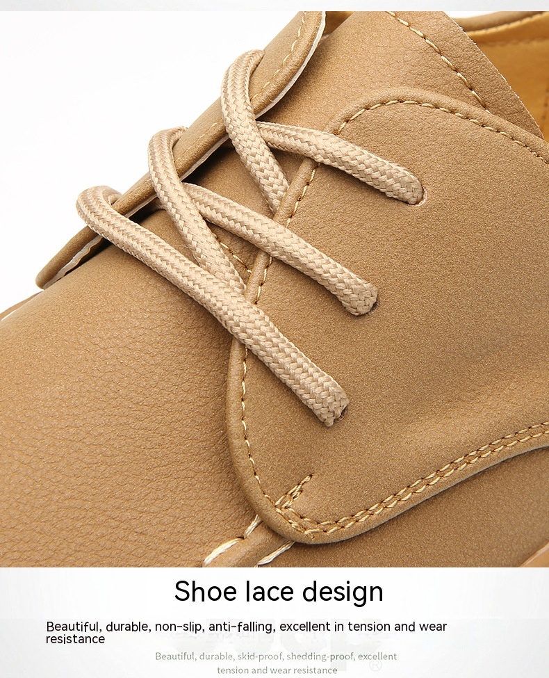 Business Soft Bottom Youth Vintage Martin Boots Korean Style foto 3