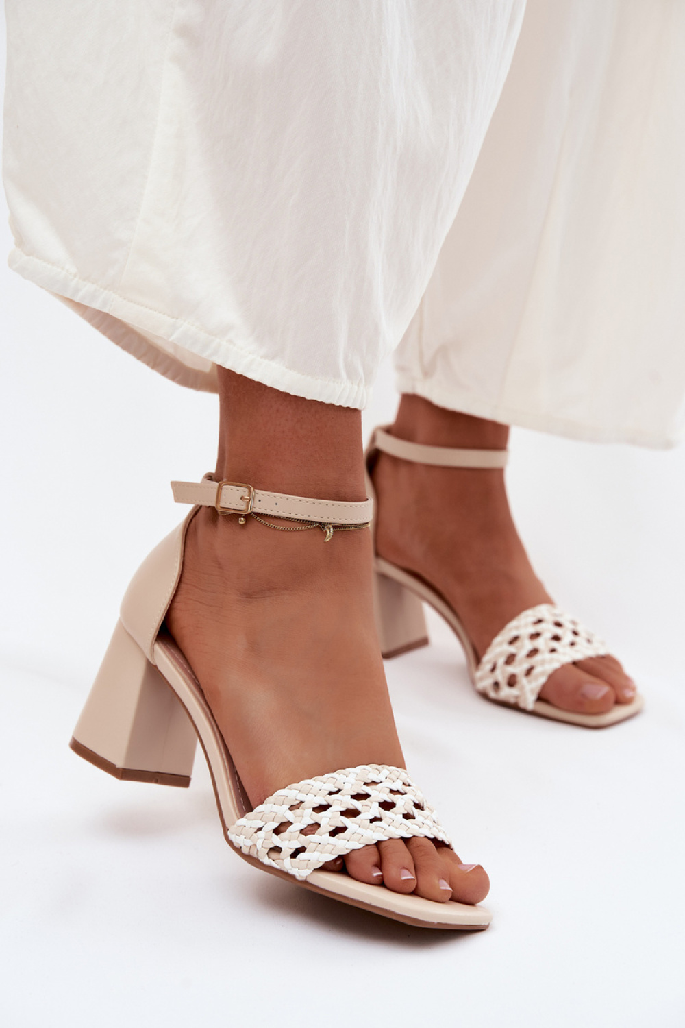Sandalen op hak Step in style