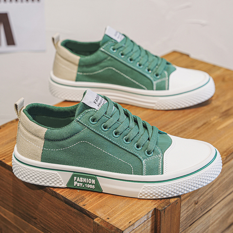 Breathable All-matching Skateboard Men's Soft Bottom Casual Sports Fashion Canvas Shoes foto 5