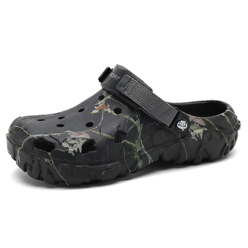 Fashion Plus Size Closed-toe Slippers Men foto 4