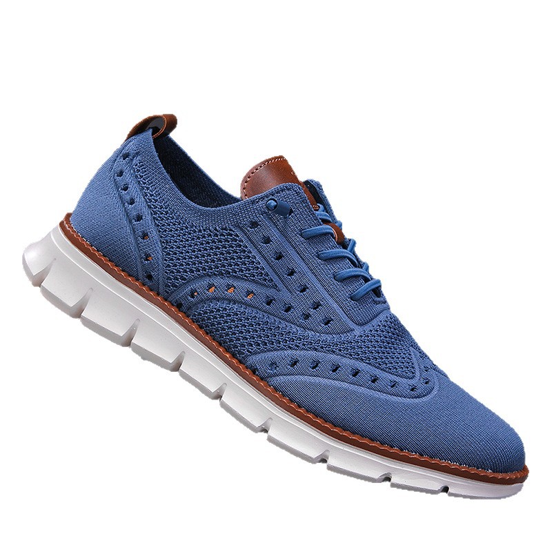 Large-size Breathable Mesh Soft-soled Lightweight Slip-on Casual Shoes foto 3