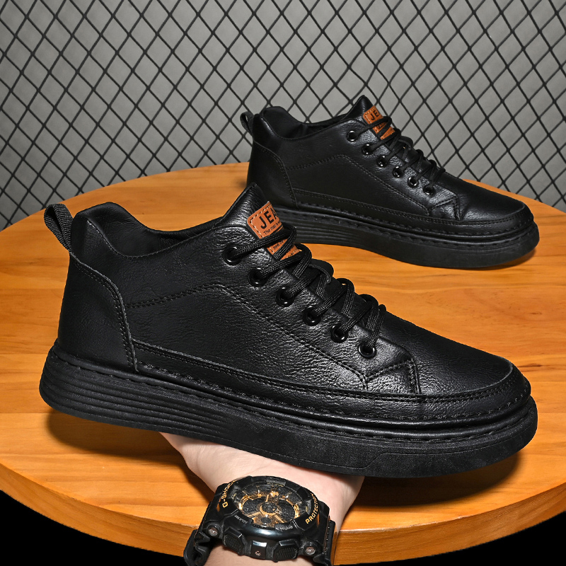 Men's Autumn Winter Fleece-Lined Warm Sneakers foto 2