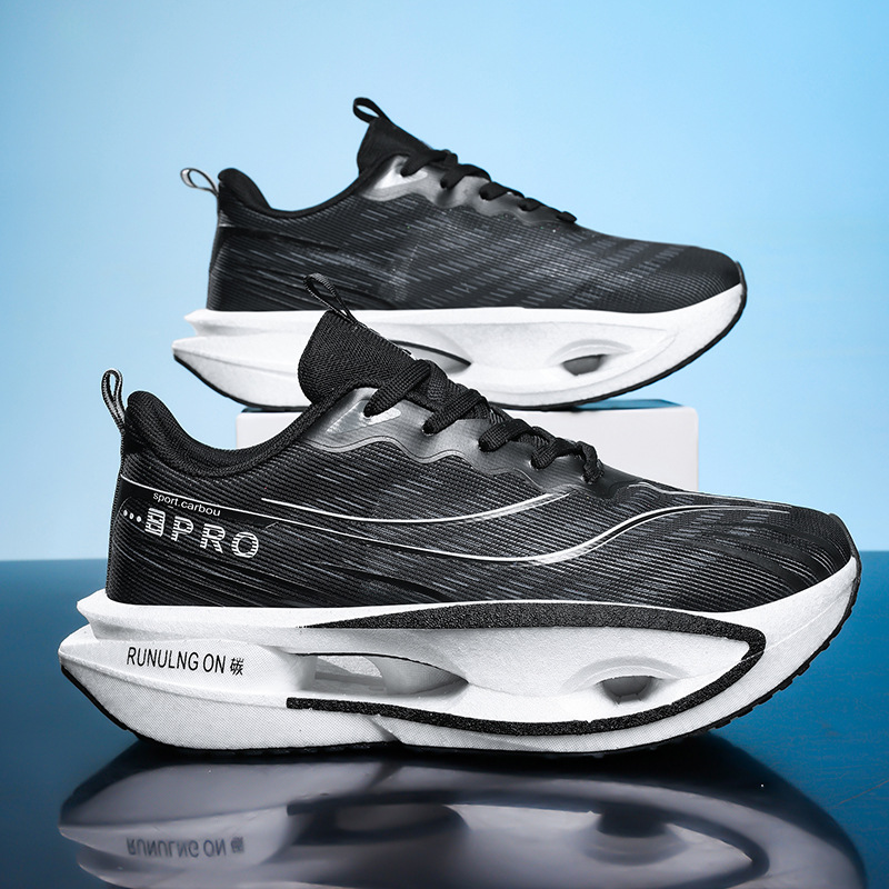 Running Men's Cushioning Breathable Mesh Sports Shoes foto 3