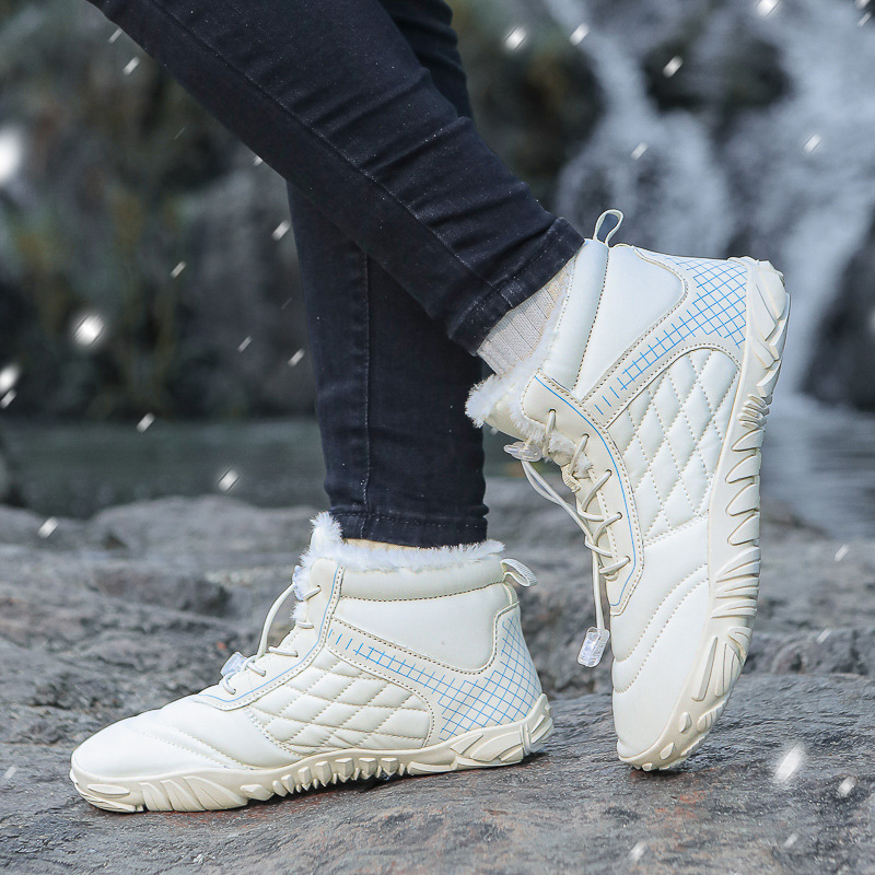 Winter Cotton Shoes Outer Velvet Thickening foto 2