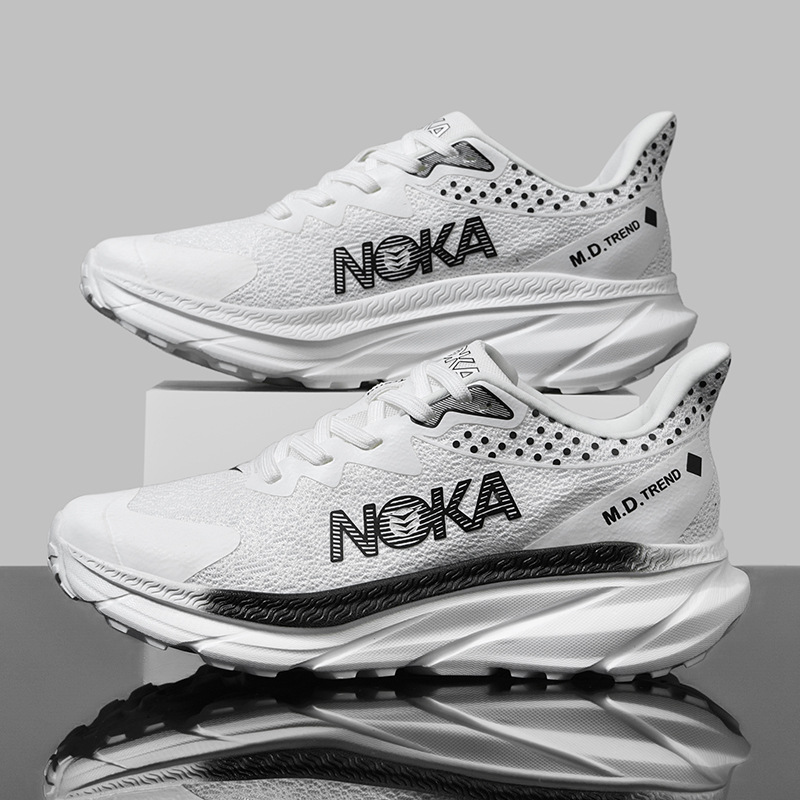 Sports Men's Shoes Low-top Platform Fly Woven Mesh Running Shoes foto 4