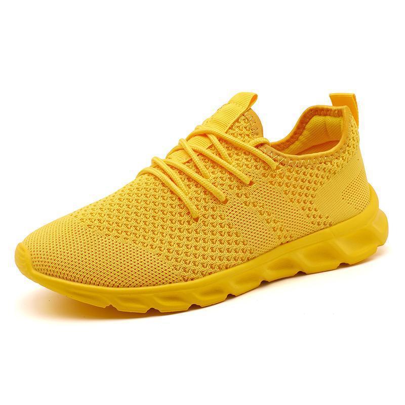 Men's Breathable Running Shoes - Lightweight Cushioned Athletic Sneakers for Road and Track Training foto 4