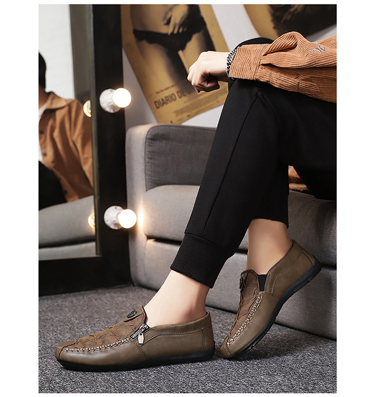 Four Seasons Slip-on Lazy Shoes Soft Bottom Retro foto 3