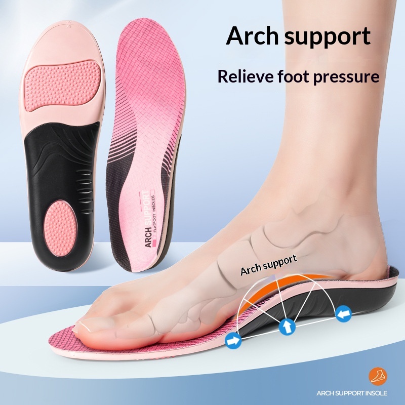 Arch-support Insoles With A U-shaped Heel Cup To Prevent Overpronation And Supination foto 2