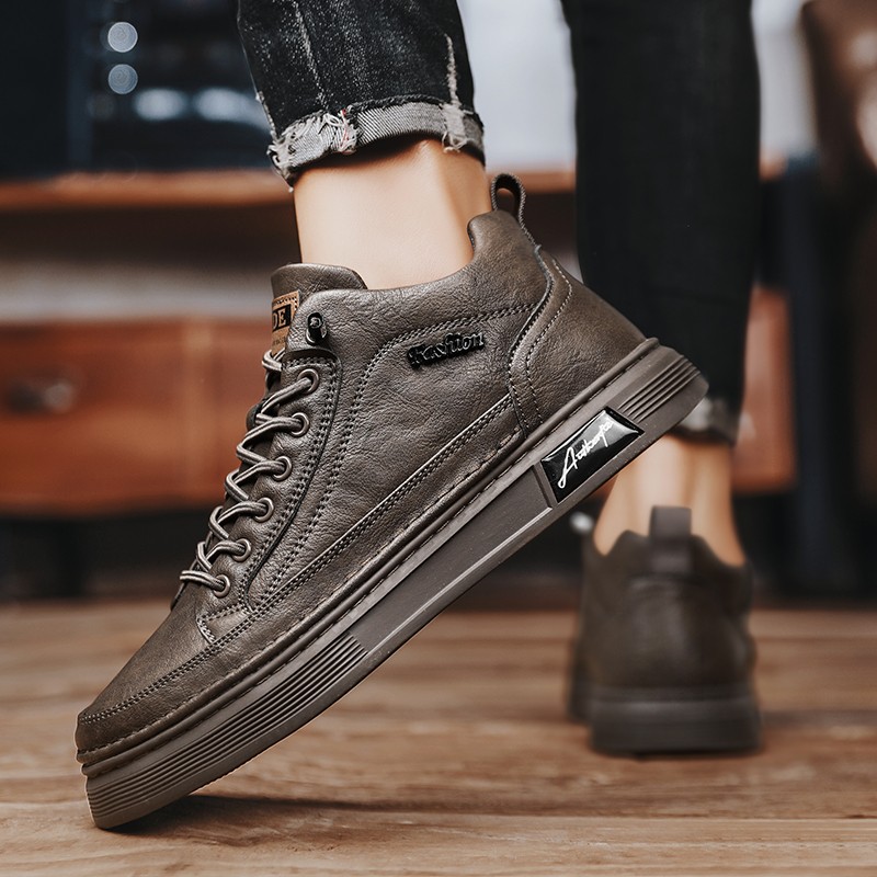 Height Increasing Shoes Men's Summer Casual Thick Bottom All-matching foto 3