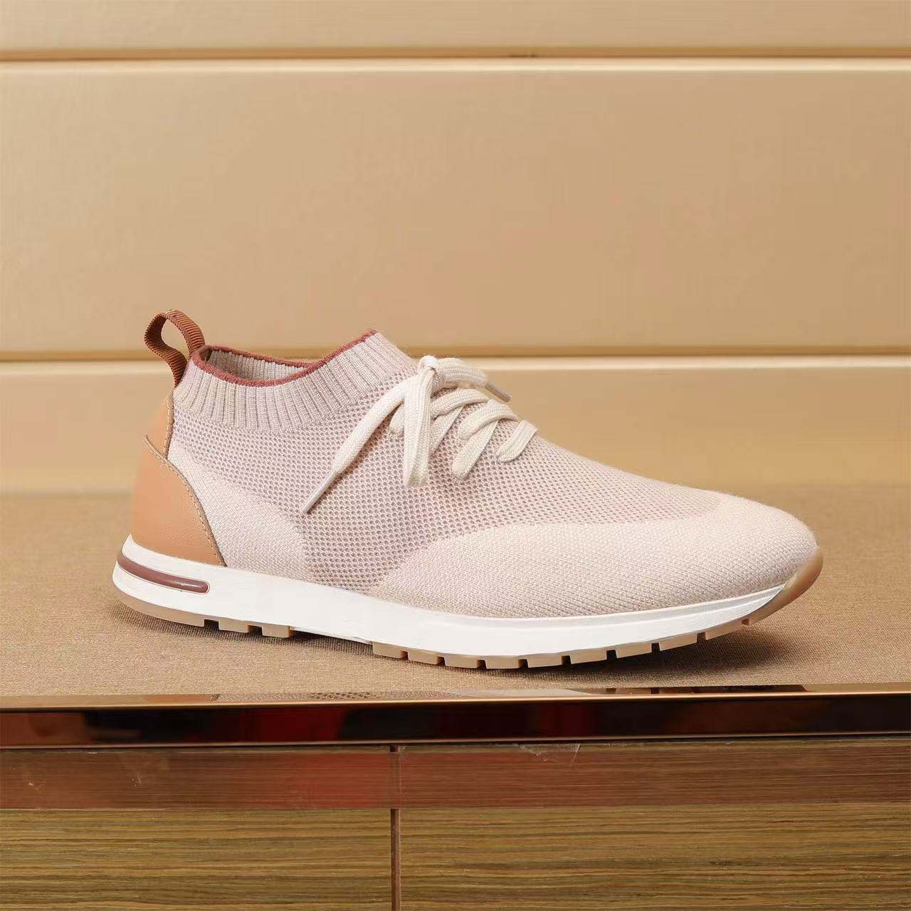 Summer Flyknit Slip-on Casual Men's Shoes foto 4