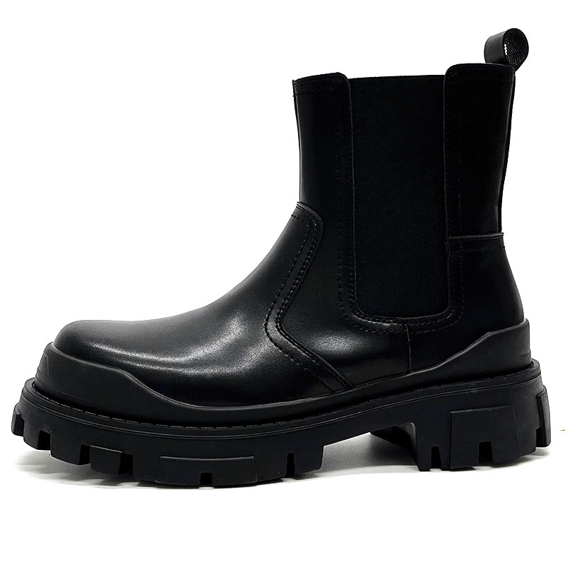 British Style Black High-grade Boots foto 5