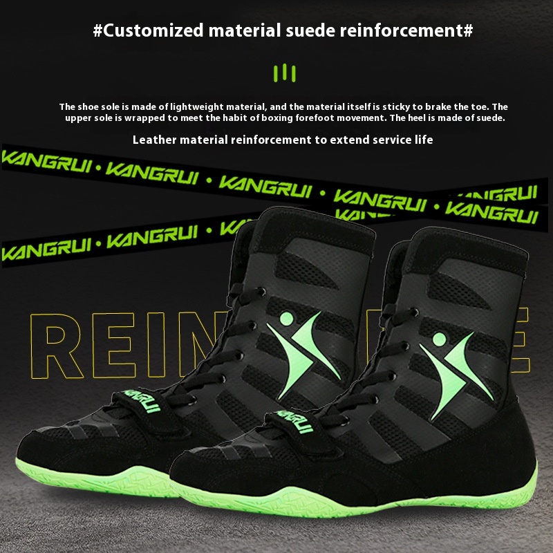 Boxing Men And Women Wrestling Fighting Shoes foto 4