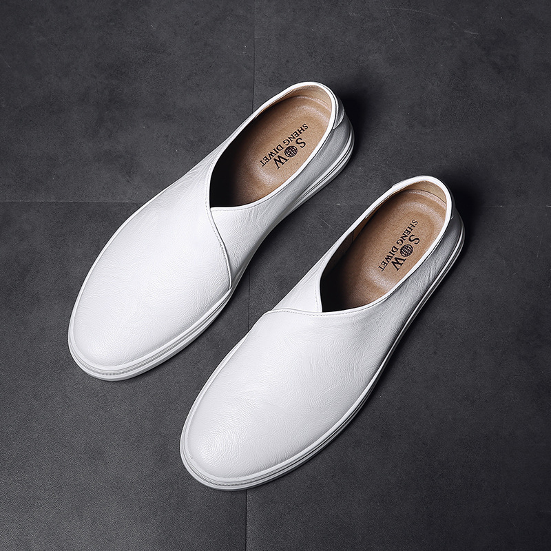 New Style Casual Leather Shoes Mens Fashion Loafers foto 5