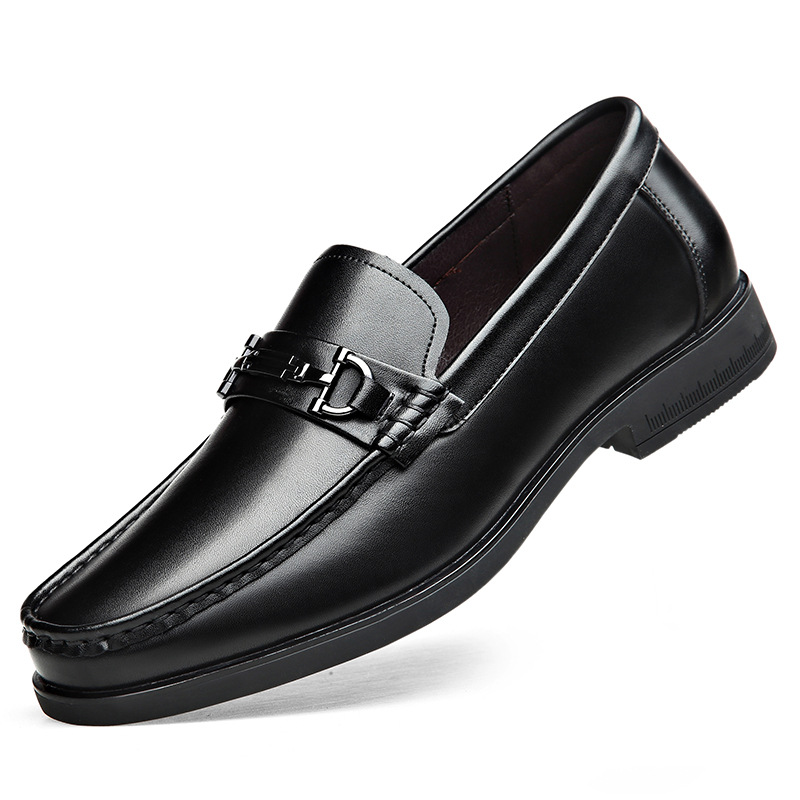 Men's Business Comfortable Breathable Leather Shoes foto 2