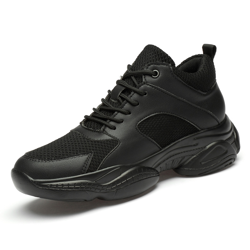 Invisible Height Increasing Insole Running Platform Low Top Mesh Casual Sneakers foto 3