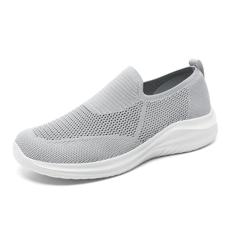 Mesh Flying Woven Breathable Loafers Comfortable All-match Shoes foto 4