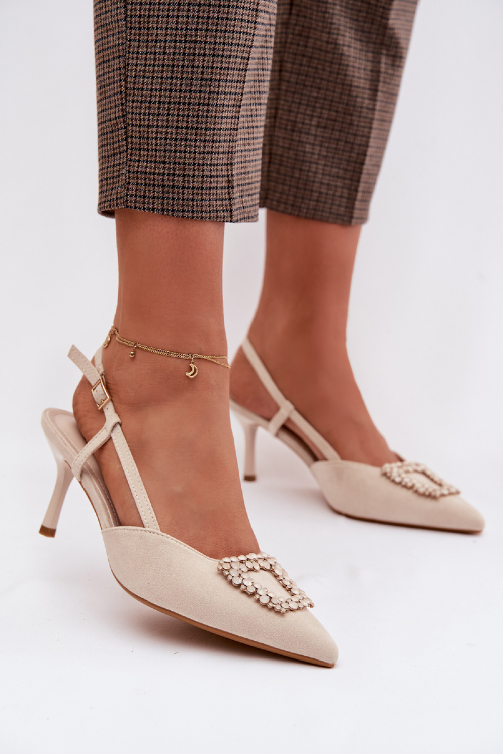 Sandalen op hak Step in style