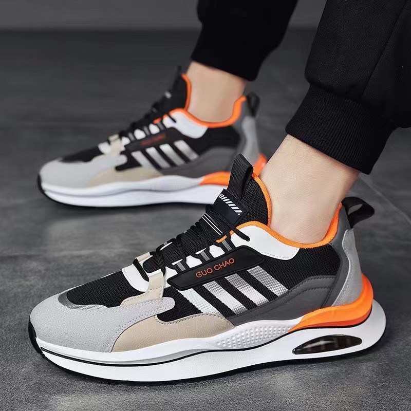 Mesh Breathable Korean Style Fashion Trendy Travel Running Trendy Versatile Casual Shoes foto 4
