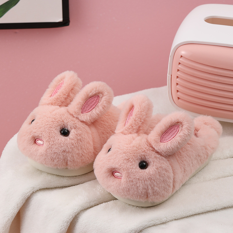 Autumn And Winter Children Cotton Slippers Cute Girls foto 3