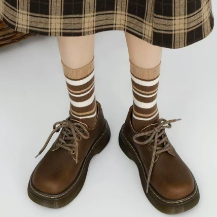 Women's Vintage Style Thick-soled Martin Shoes foto 3