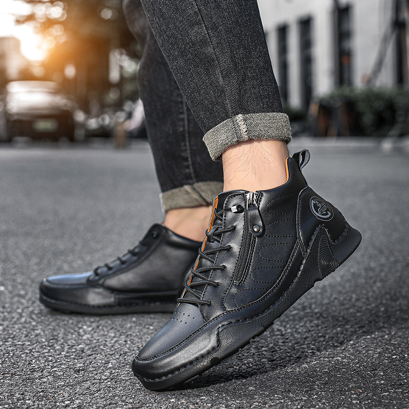 Spring And Summer Men's Casual Ankle Boots foto 2
