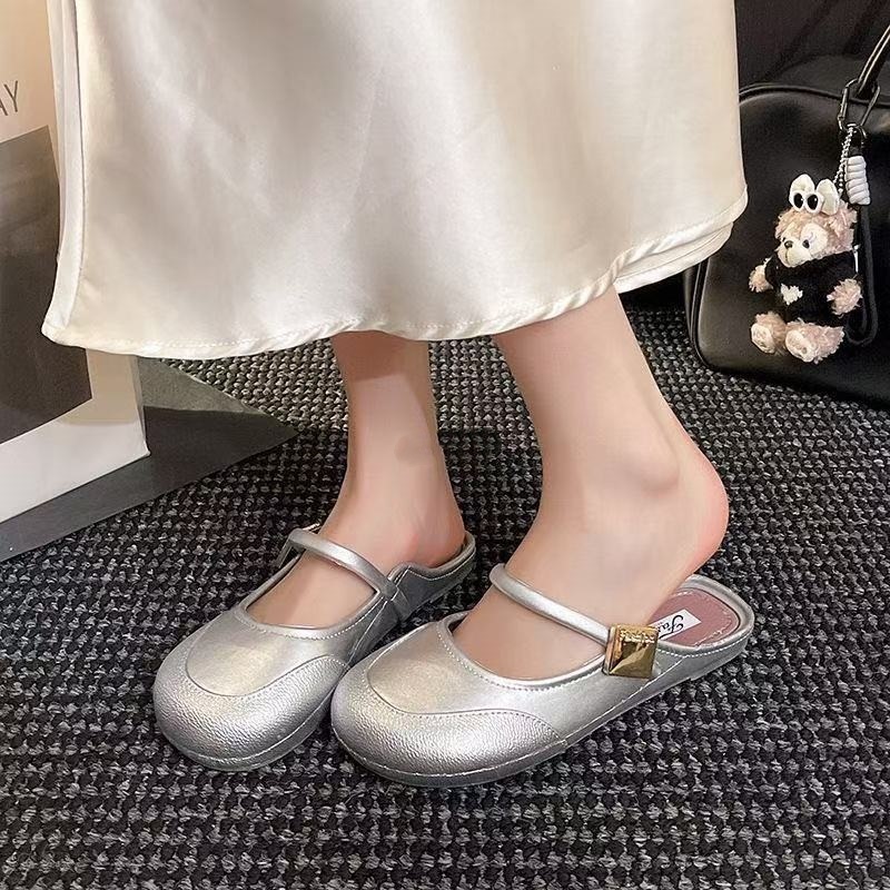 Outerwear-style Elegant Semi-slipper For Socialites foto 3