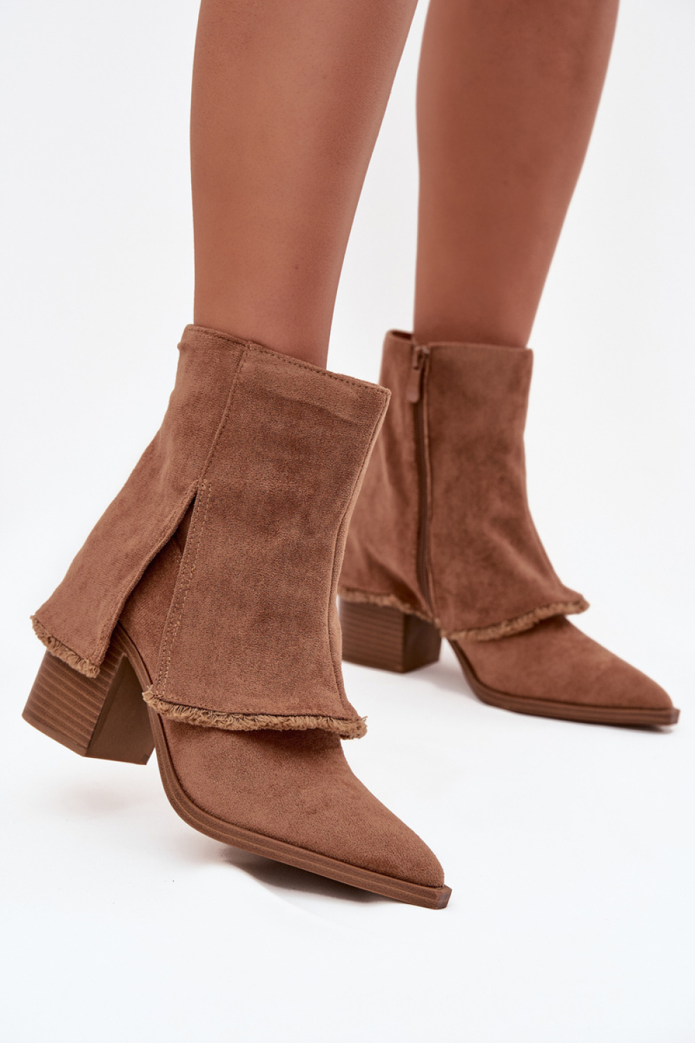 Laarsjes met hoge hak Step in style