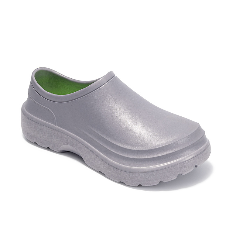 Platform Operating Room Slippers Men's All-inclusive Hole Shoes Men foto 3