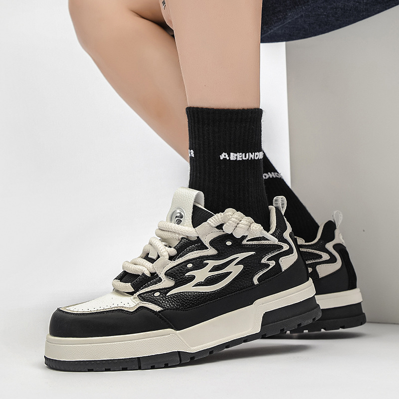Men's Platform All-match Height Increasing Niche Personality Korean Casual Shoes foto 3