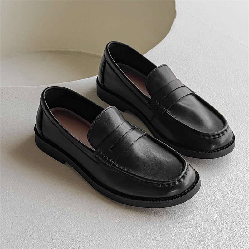 Men's Slip-on Retro Business All-match Casual Shoes foto 3