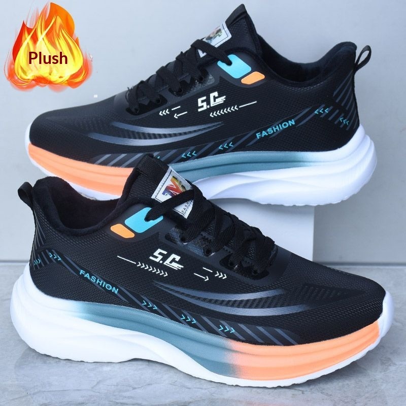 Mens Soft-soled Leather Waterproof Casual Athletic Shoes foto 5