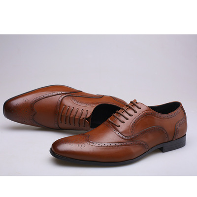 Men's Pu Leather Shoes Men's Plus Size foto 2