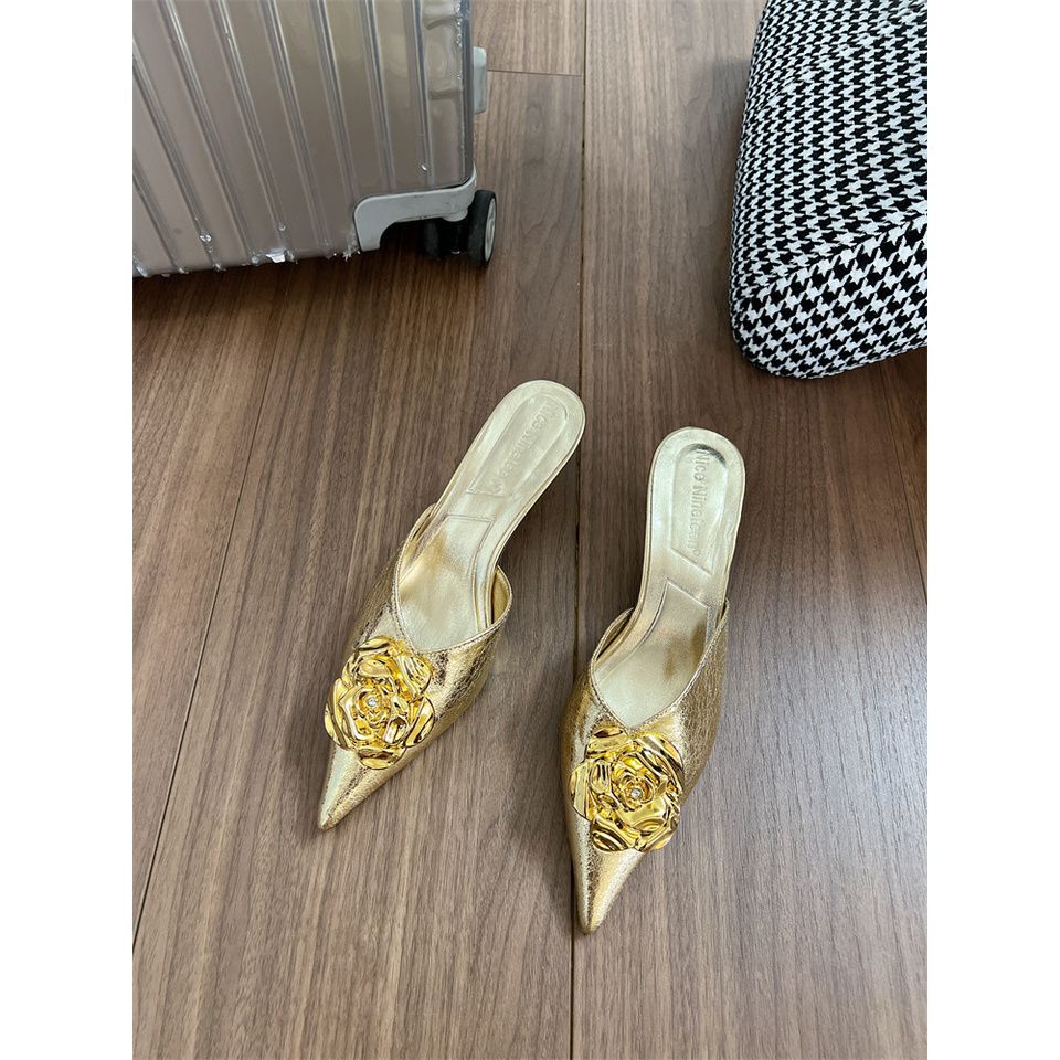 2025women's New Shoes For Spring Fashion Style Metal foto 2