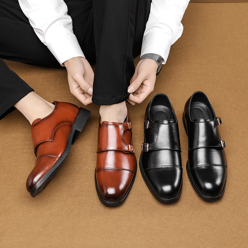 Business Formal Wear Plus Size Men's Casual Leather Shoes foto 2