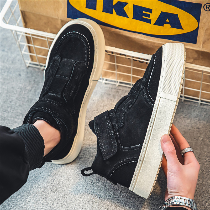 Sports Board Shoes Suede Surface Trendy Breathable Platform foto 3